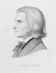 Franz Liszt, graviert von Gonzenbach